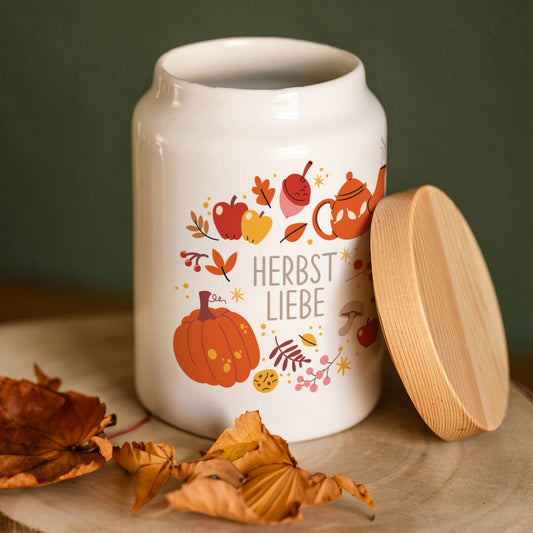 Keksdose mit Herbstliebe Design