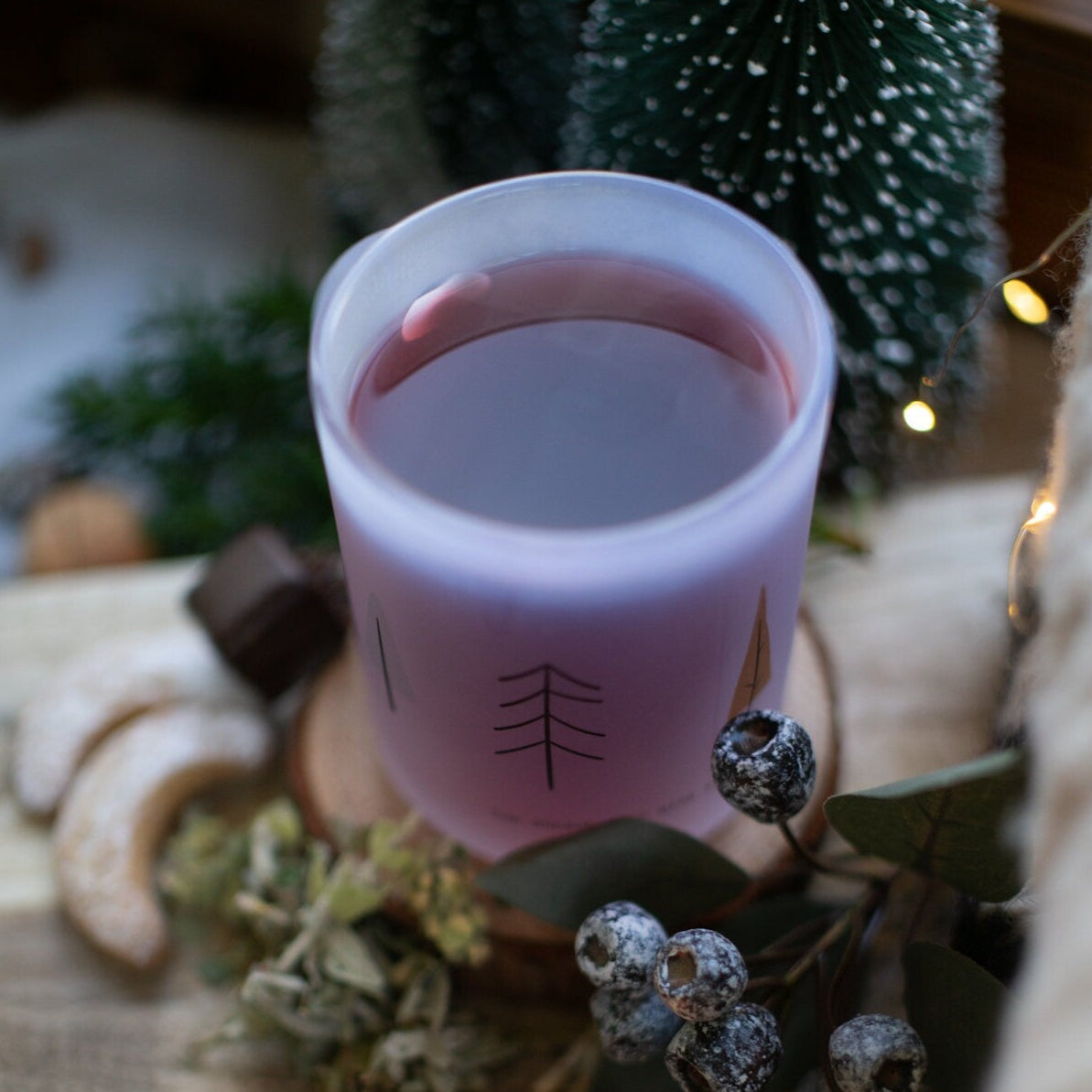 Glühwein Tasse "Eisenwald Bäume"